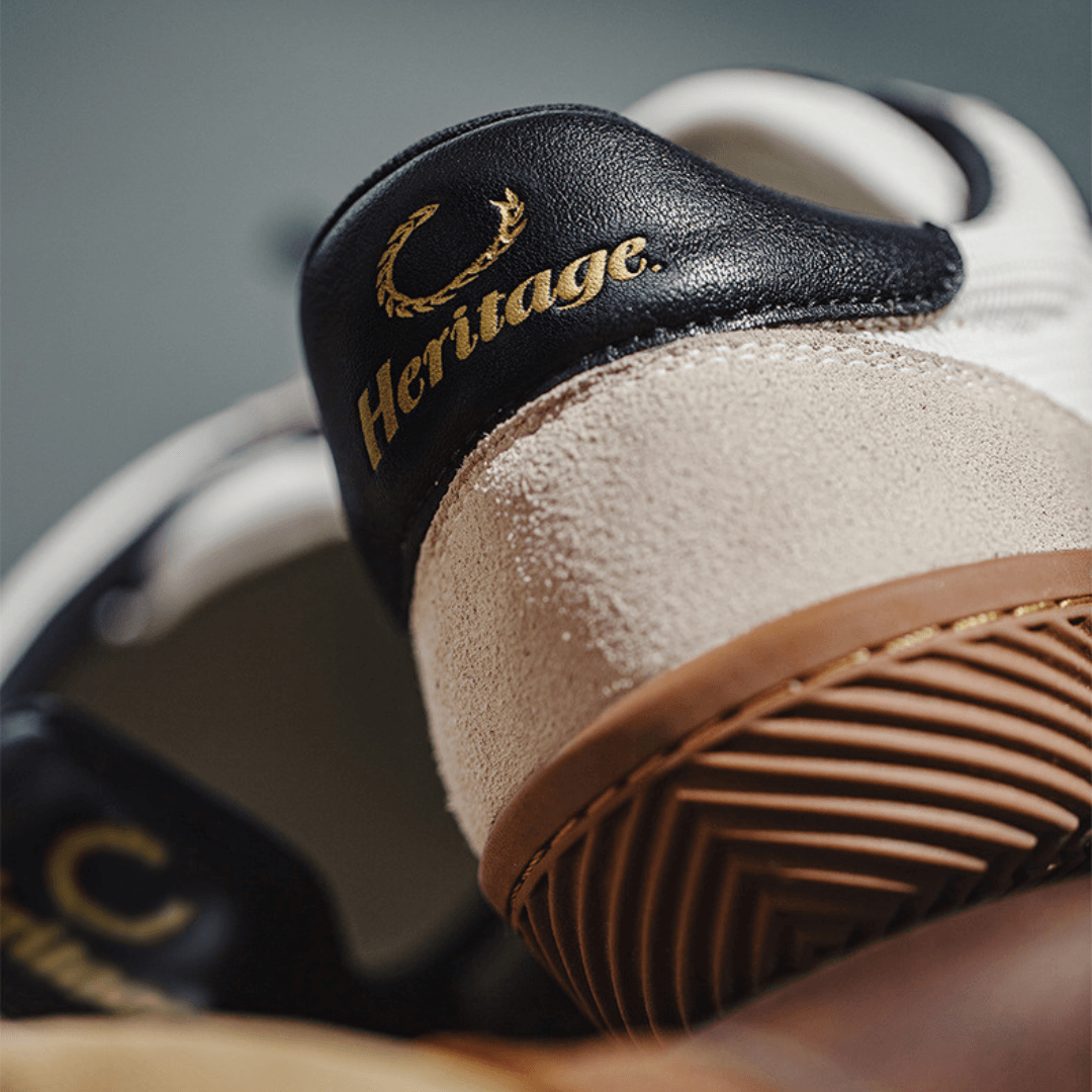 Retro Street Leather Trainers