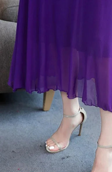 Sleeveless Mesh Maxi Dress – Elegant Summer 2025 Fashion for Women