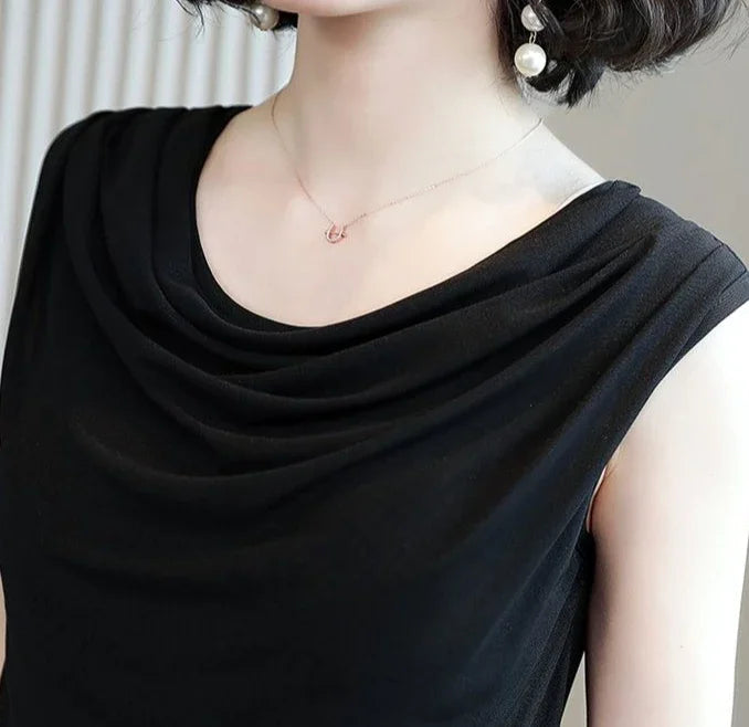 Sleeveless Mesh Maxi Dress – Elegant Summer 2025 Fashion for Women