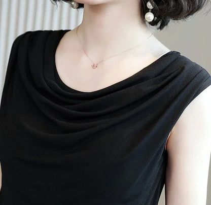 Sleeveless Mesh Maxi Dress – Elegant Summer 2025 Fashion for Women